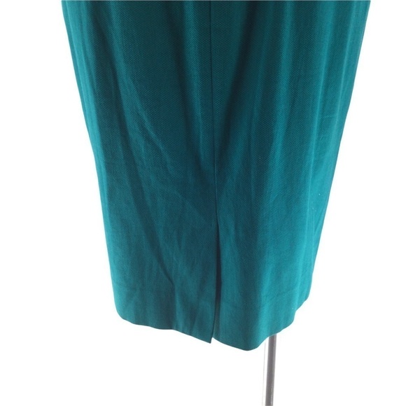 Tahari S. Levine Turquoise Dress - Picture 9 of 11